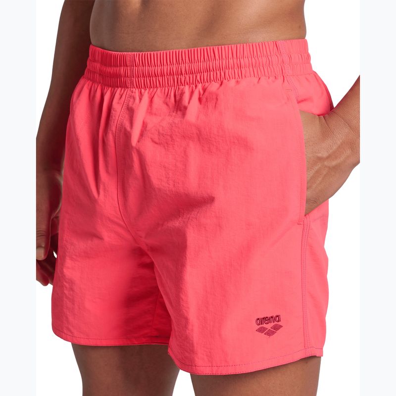Men's swim shorts arena Bywayx R calypso coral/dark purple 8