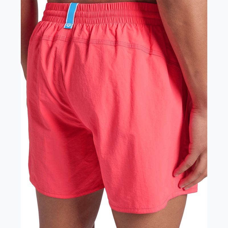 Men's swim shorts arena Bywayx R calypso coral/dark purple 9