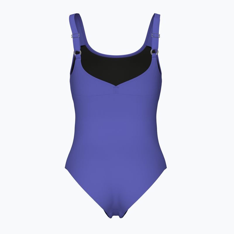 Women's one-piece swimsuit arena Ginevra Wing Back violet 2