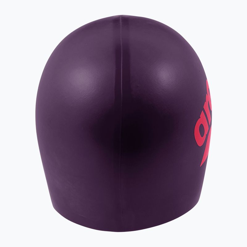Swim cap arena Big Logo plum/bright coral 5