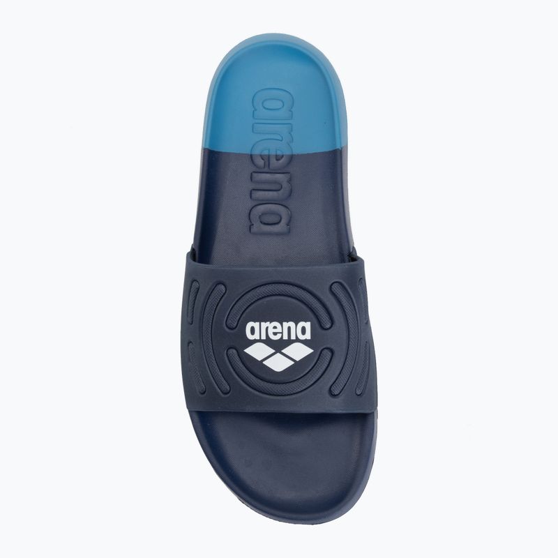 Arena Urban Active flip-flops navy/white/turquoise 5