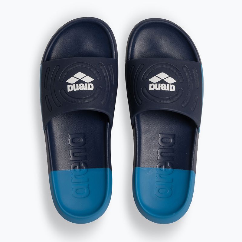 Arena Urban Active flip-flops navy/white/turquoise 3