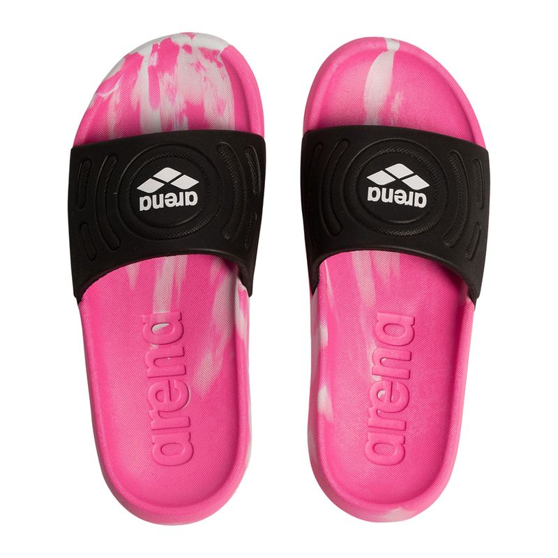 Arena Urban Active Jr children's flip-flops pink/black/white 3