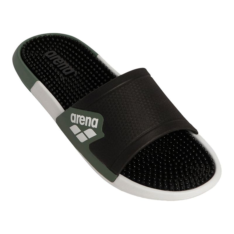 Arena Marco Active flip-flops black/white/sage 2