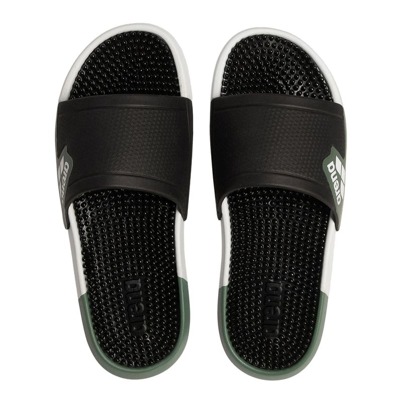 Arena Marco Active flip-flops black/white/sage 3
