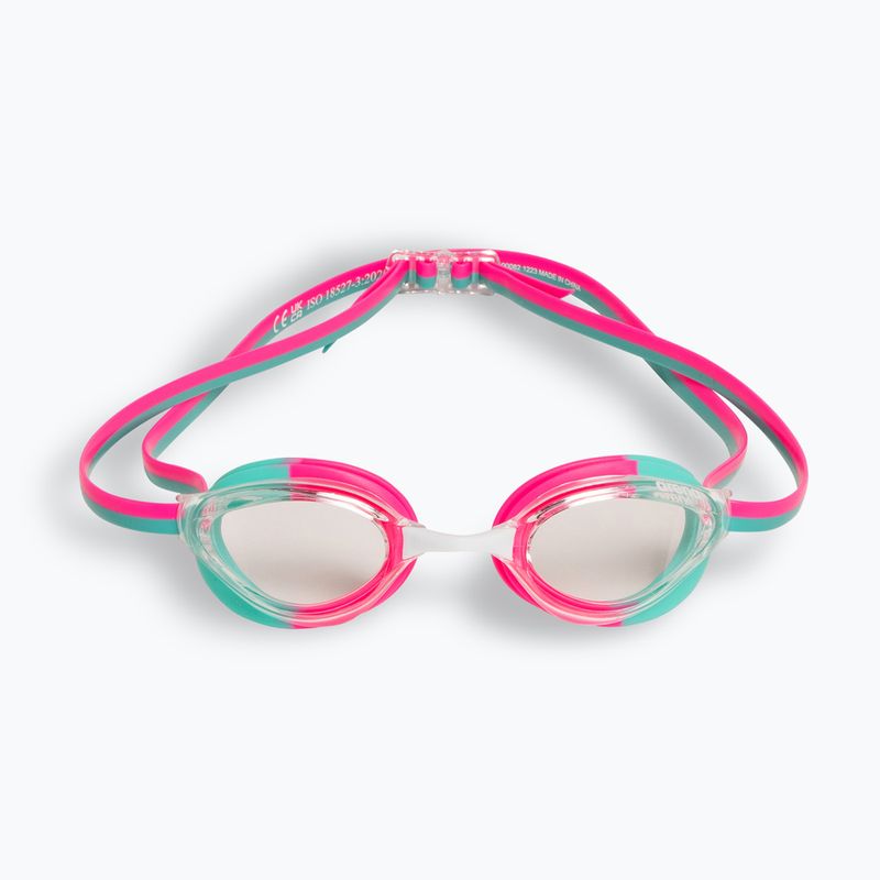 Swimming goggles arena Python clear/shocking pink/water 2