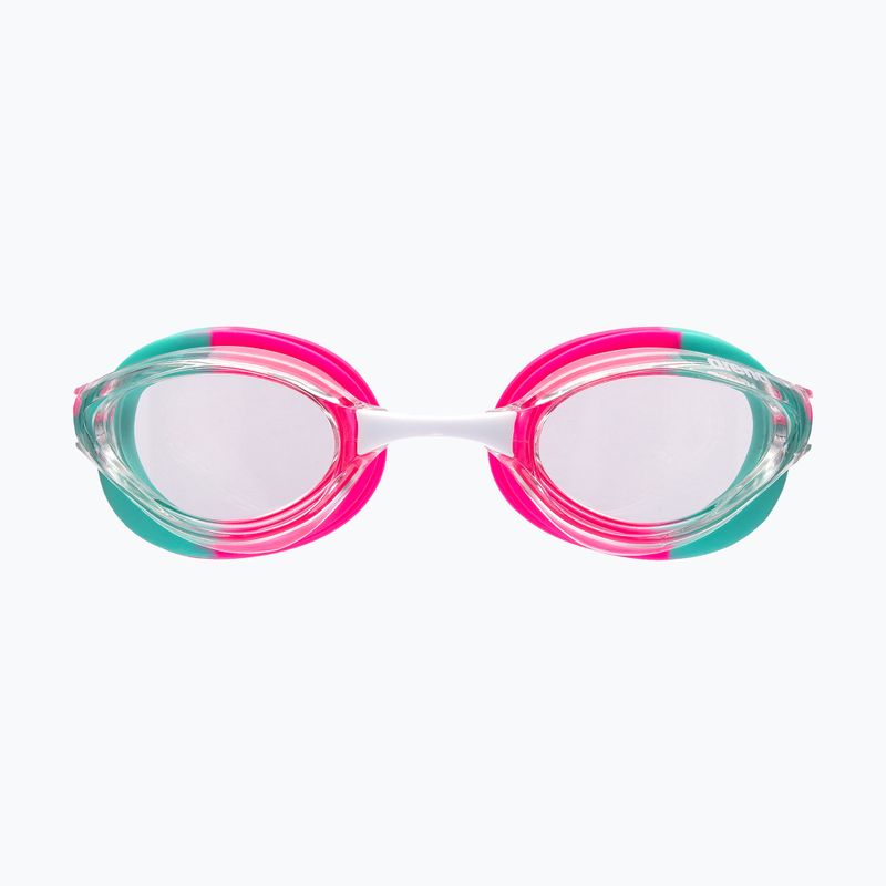 Swimming goggles arena Python clear/shocking pink/water 4
