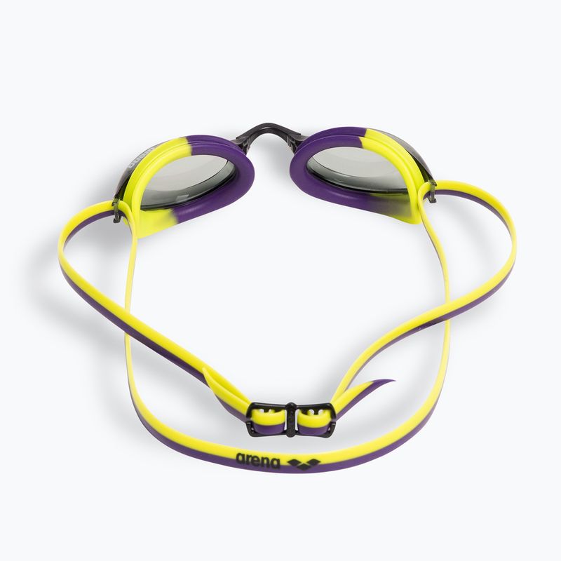 Swim goggles arena Python smoke/plum/artic lime 3