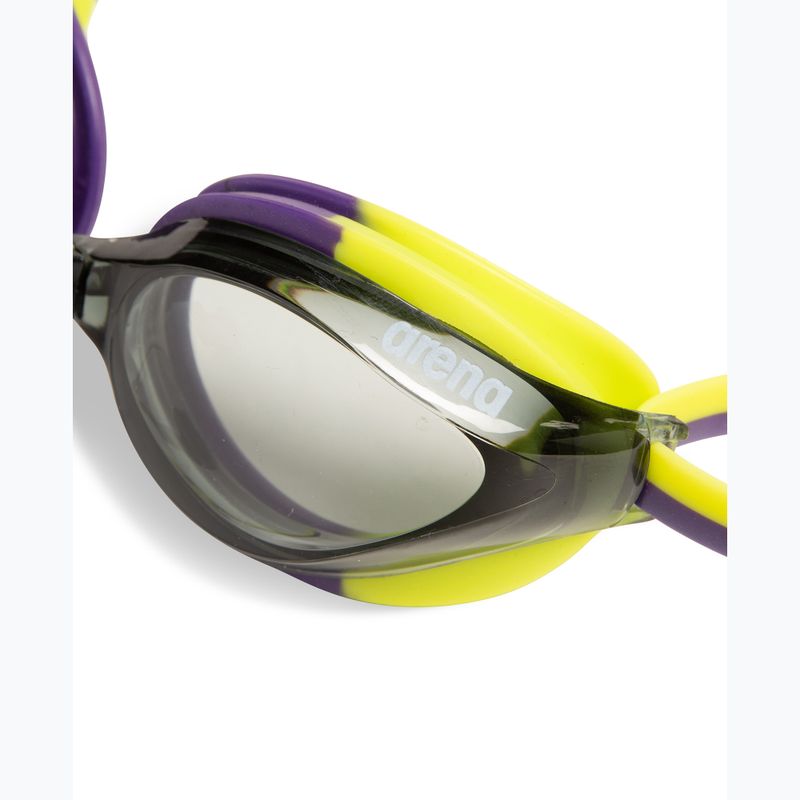 Swim goggles arena Python smoke/plum/artic lime 5