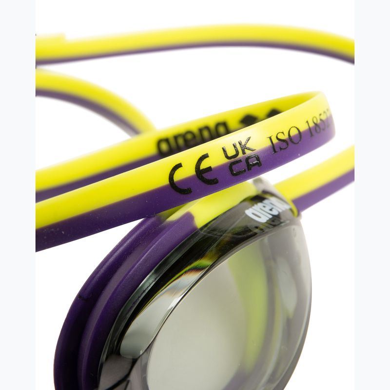 Swim goggles arena Python smoke/plum/artic lime 7