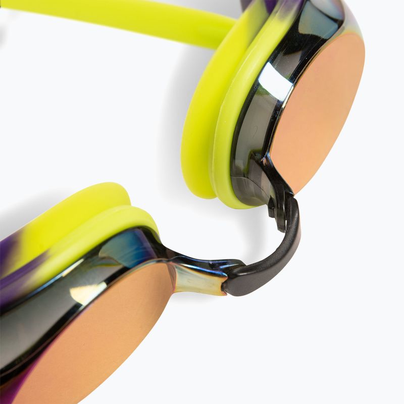 Swim goggles arena Tracks Mirror violet/plum/artic lime 5