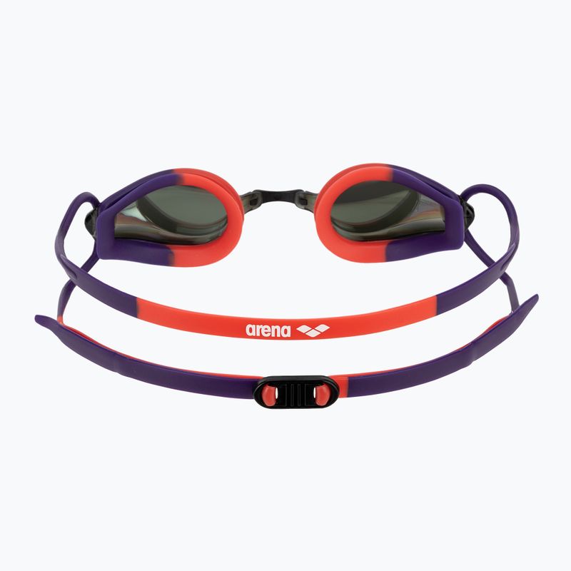Swim goggles arena Tracks Mirror copper/plum/bright coral 4