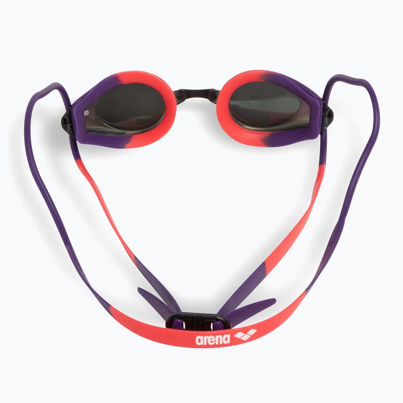 Swim goggles arena Tracks Mirror copper/plum/bright coral 3