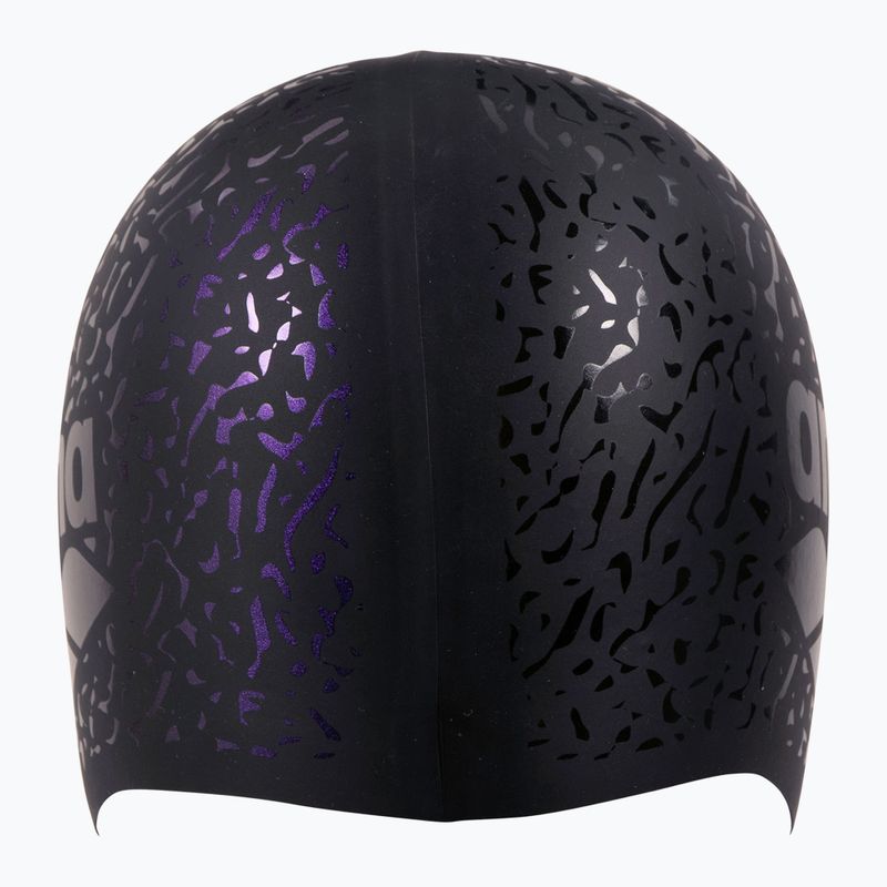 Arena Shine black/plum swimming cap 5