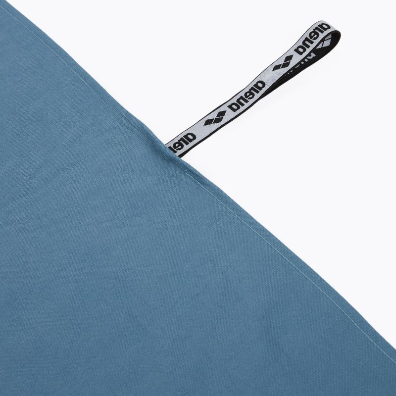 Arena Softdry stone grey quick-dry towel 3