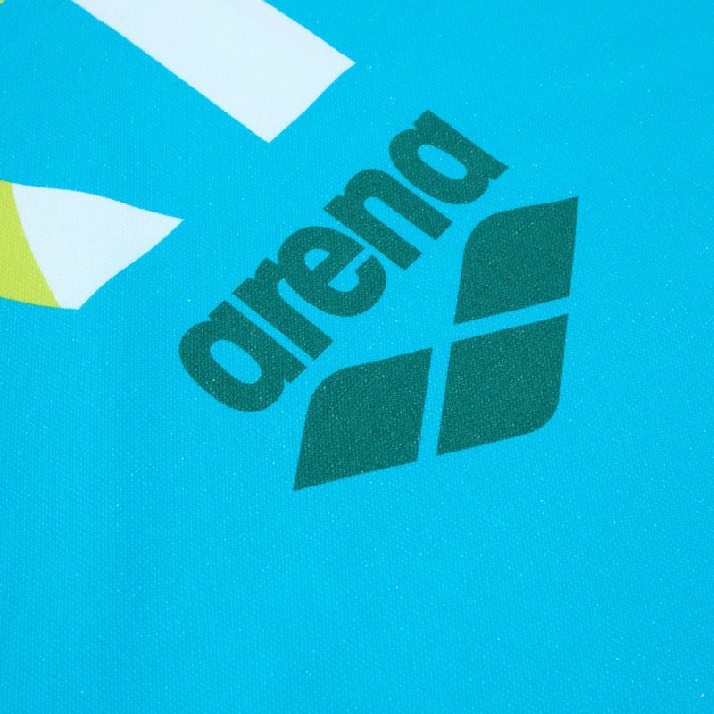 Arena towel Printed turquoise multi 2