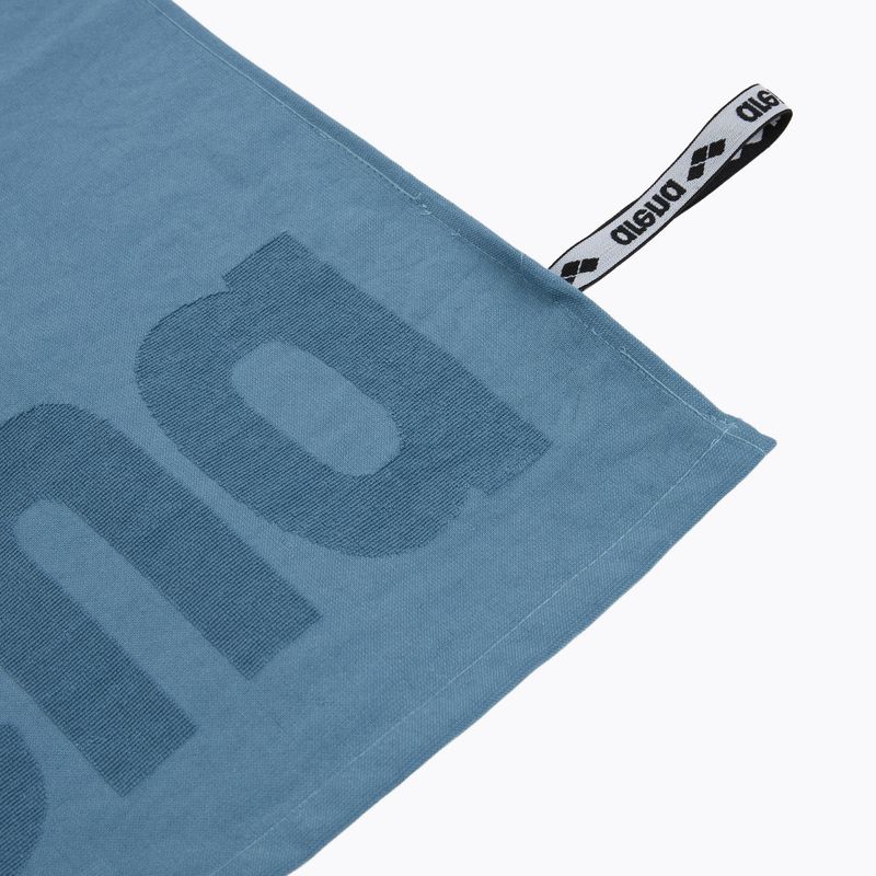 Arena Softdry Gym stone grey quick-dry towel 2