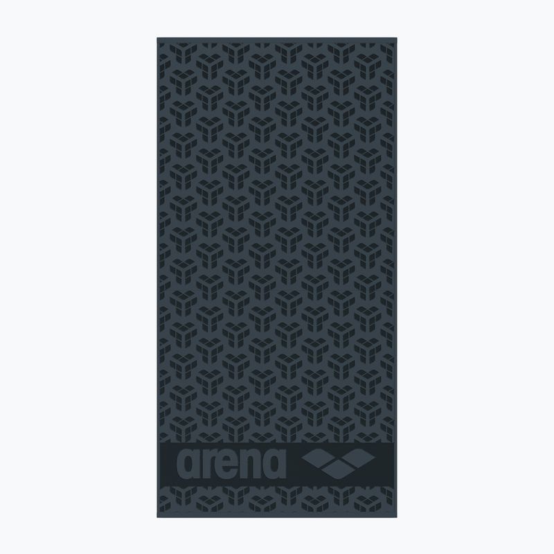 Arena Monogram asphalt towel
