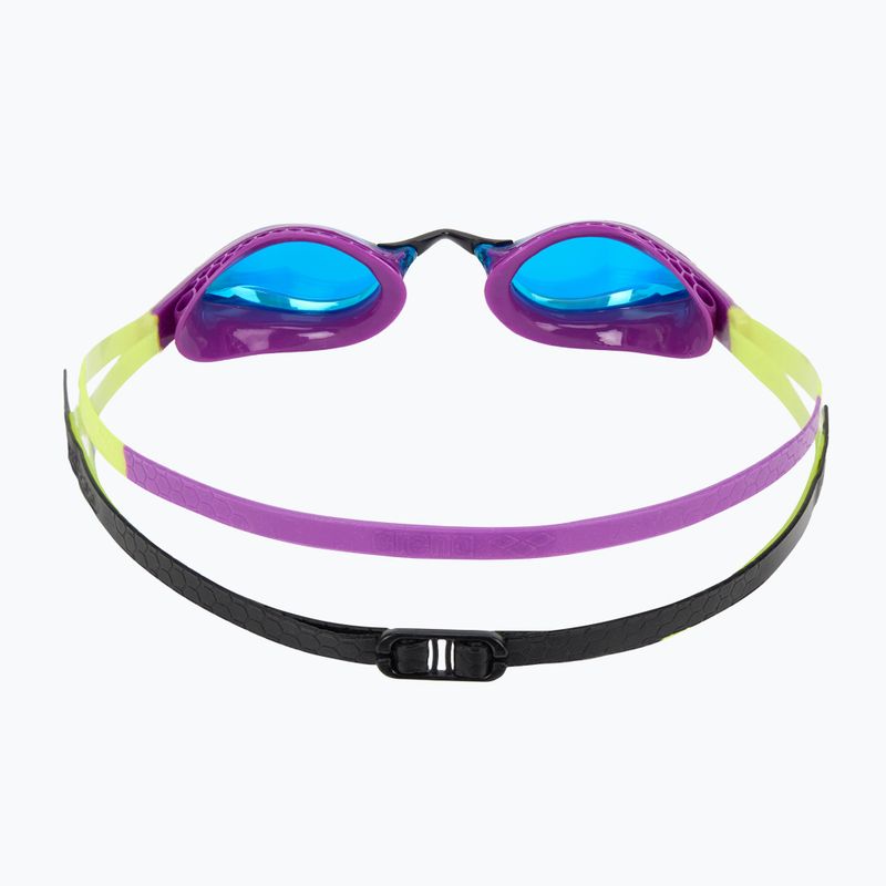 Arena Air-Speed Mirror swimming goggles aqua/plum/artic lime 4