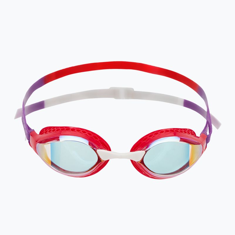 Arena Air-Speed Mirror swim goggles yellow copper/bright coral/plum 2