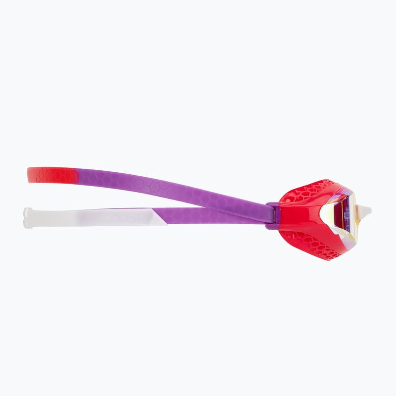 Arena Air-Speed Mirror swim goggles yellow copper/bright coral/plum 3
