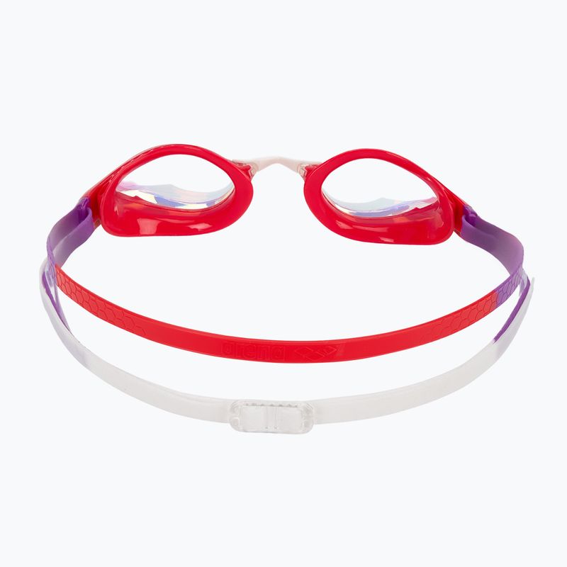 Arena Air-Speed Mirror swim goggles yellow copper/bright coral/plum 4