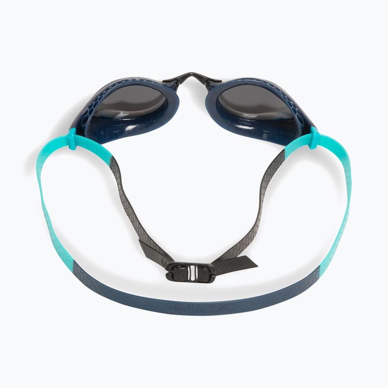 Arena Air-Speed Mirror swim goggles silver/navy/water 3