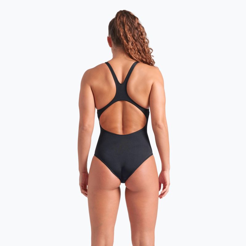 Women's one-piece swimsuit arena Water Fluids Swim Pro Back black multi/black 7