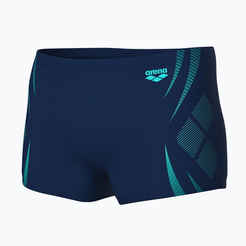 Men's arena swimming boxers Poseidonia Swim Short navy/water 3