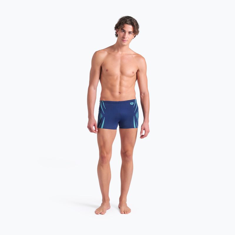 Men's arena swimming boxers Poseidonia Swim Short navy/water 5