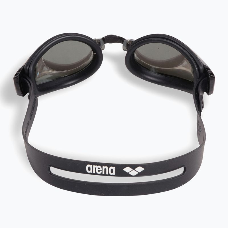 Arena Zoom X-Fit Mirror silver/black/black swimming goggles 3