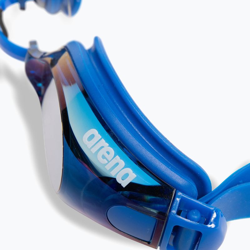 Arena Zoom X-Fit Mirror blue/blue/blue swimming goggles 6
