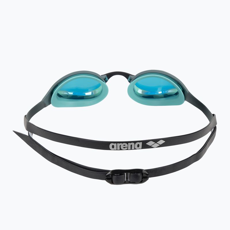 Arena swimming goggles Cobra Ultra Swipe Mirror aqua/sage/peacock 4