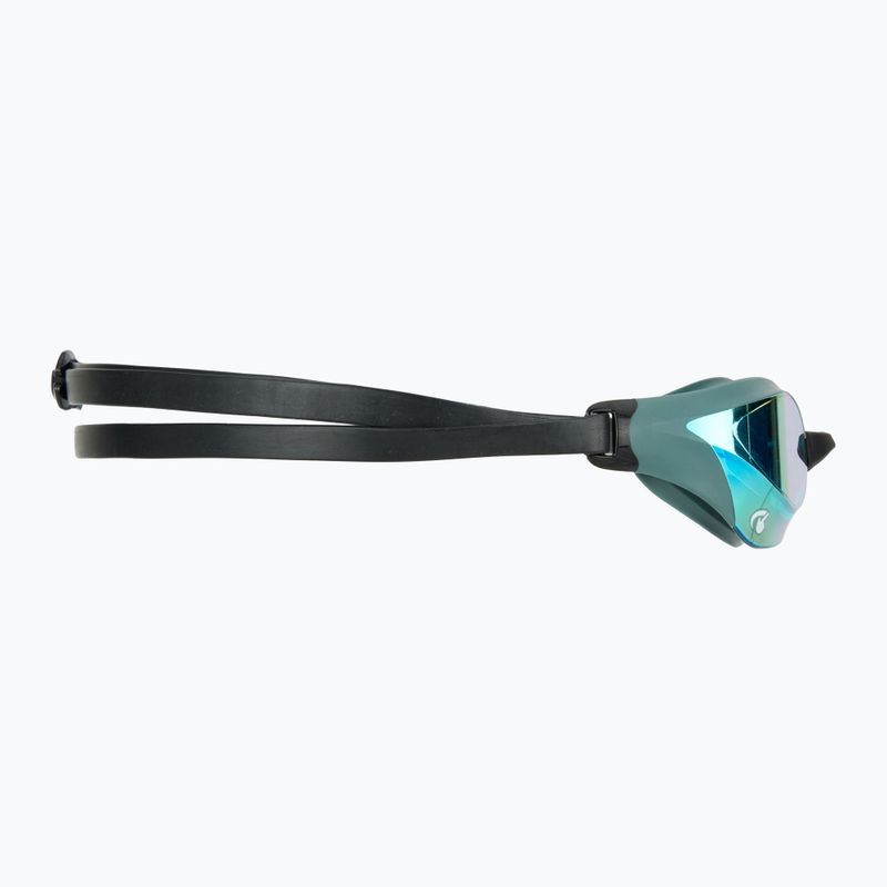 Arena swimming goggles Cobra Swipe Mirror aqua/sage/black 3