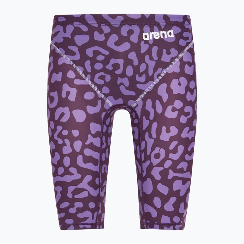 Men's swimwear arena Powerskin ST Next LE Jammer leopard skin violet