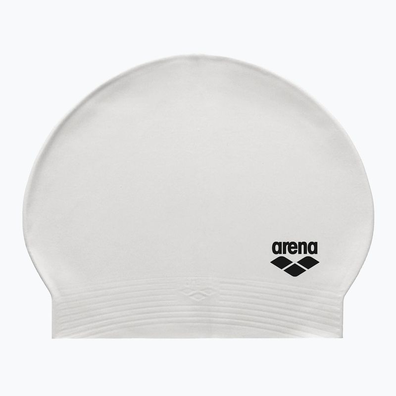 Arena Soft Latex II swimming cap white/black
