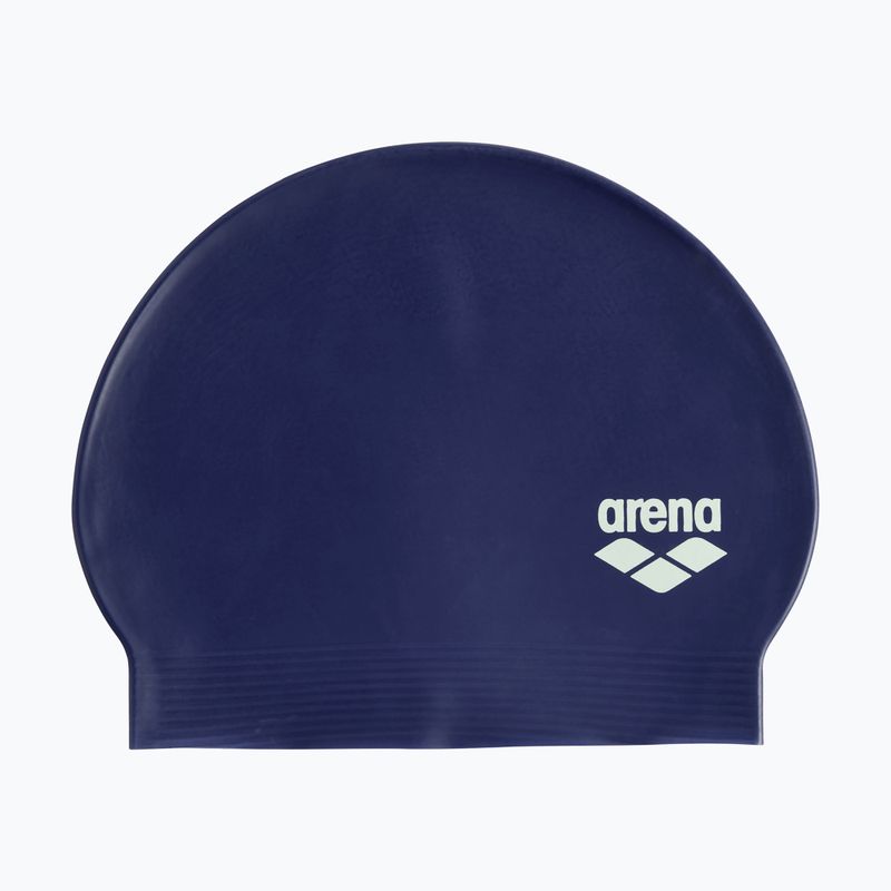 Swim cap arena Soft Latex II navy/white