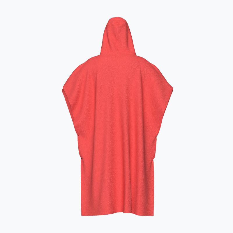 Poncho arena Cotton Poncho calypso coral/white 2