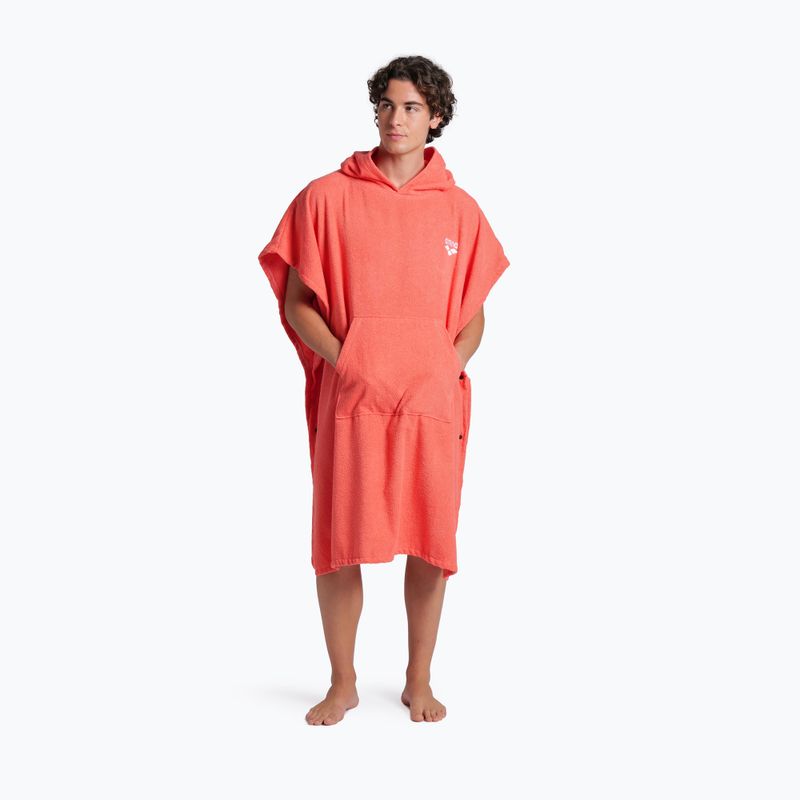 Poncho arena Cotton Poncho calypso coral/white 6