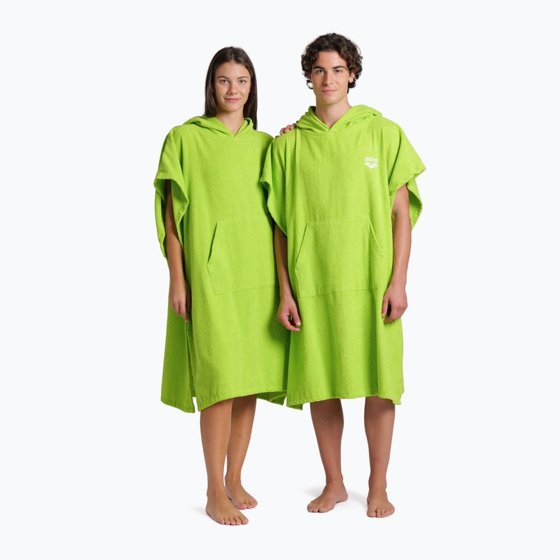 Poncho arena Cotton Poncho artic lime/white 5