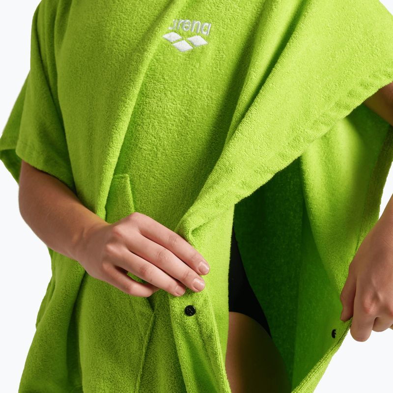 Poncho arena Cotton Poncho artic lime/white 11