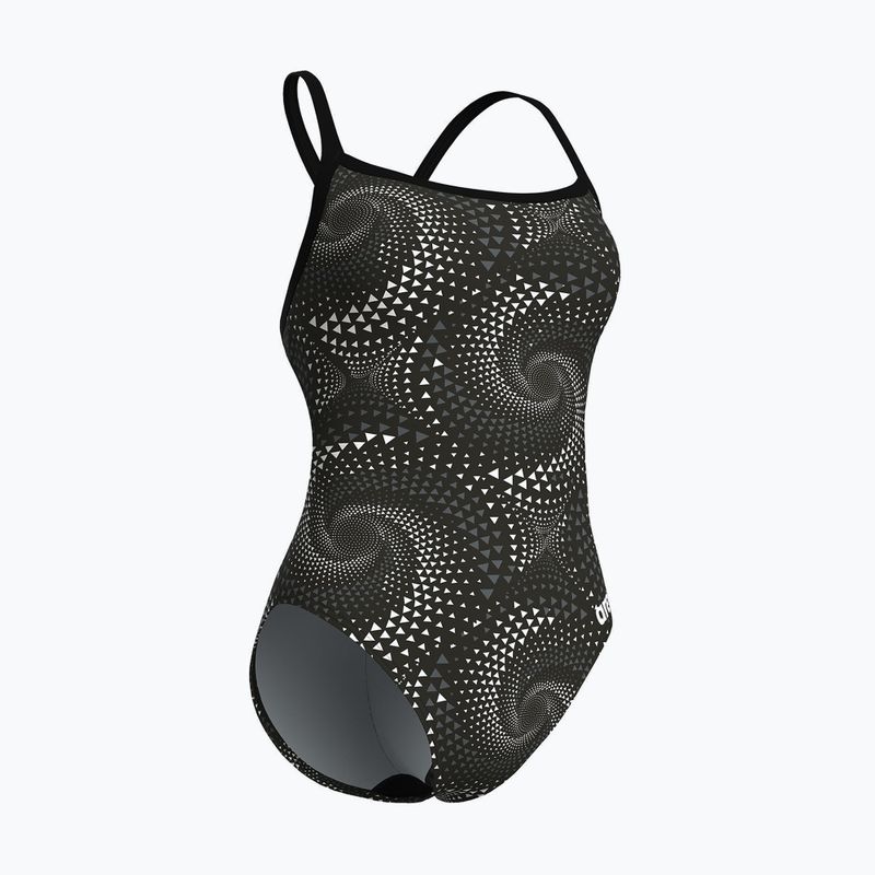 Women's one-piece swimsuit arena Fireflow Challenge Back black/team black 3