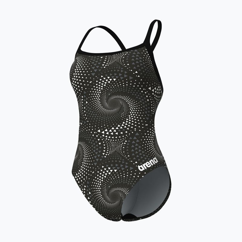 Women's one-piece swimsuit arena Fireflow Challenge Back black/team black 4