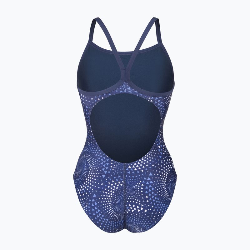 Ladies' one-piece swimsuit arena Fireflow Lightdrop Back navy/team navy 2
