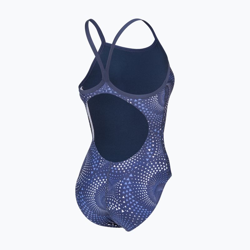 Ladies' one-piece swimsuit arena Fireflow Lightdrop Back navy/team navy 4