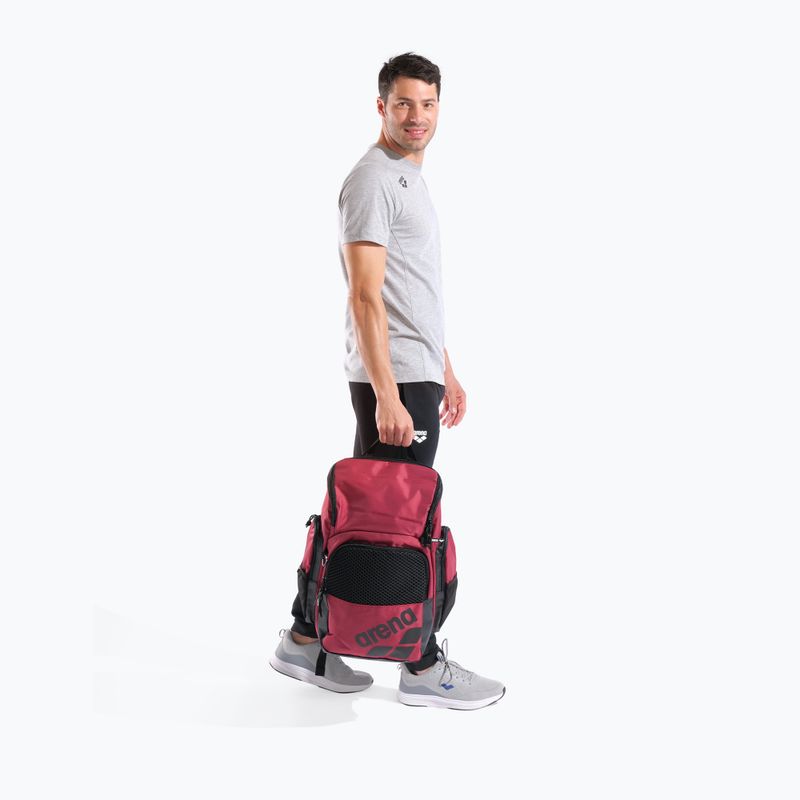 Swim backpack arena One Go 35 l crimson 9