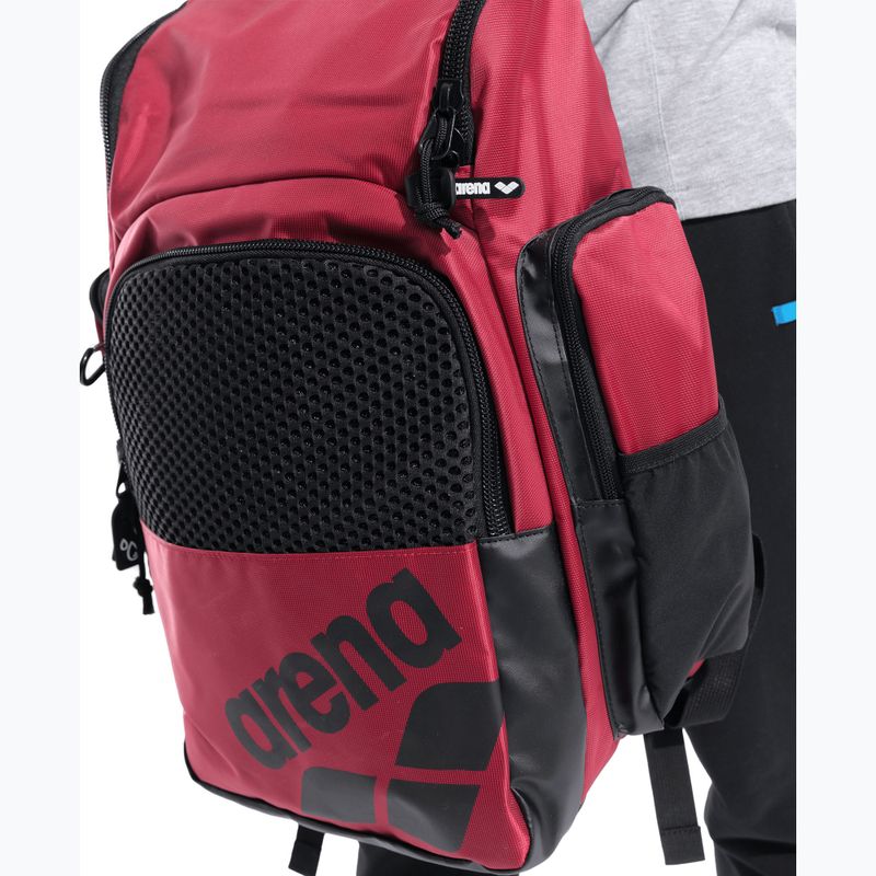 Swim backpack arena One Go 35 l crimson 10