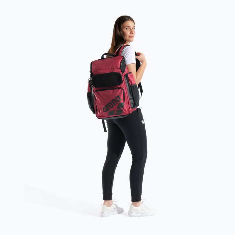 Swim backpack arena One Go 45 l crimson 8