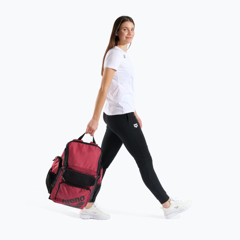 Swim backpack arena One Go 45 l crimson 9