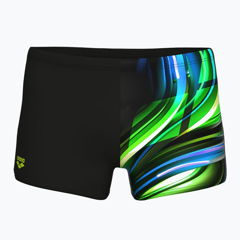 Men's swim boxers arena Bloom Swim Short multi black/black